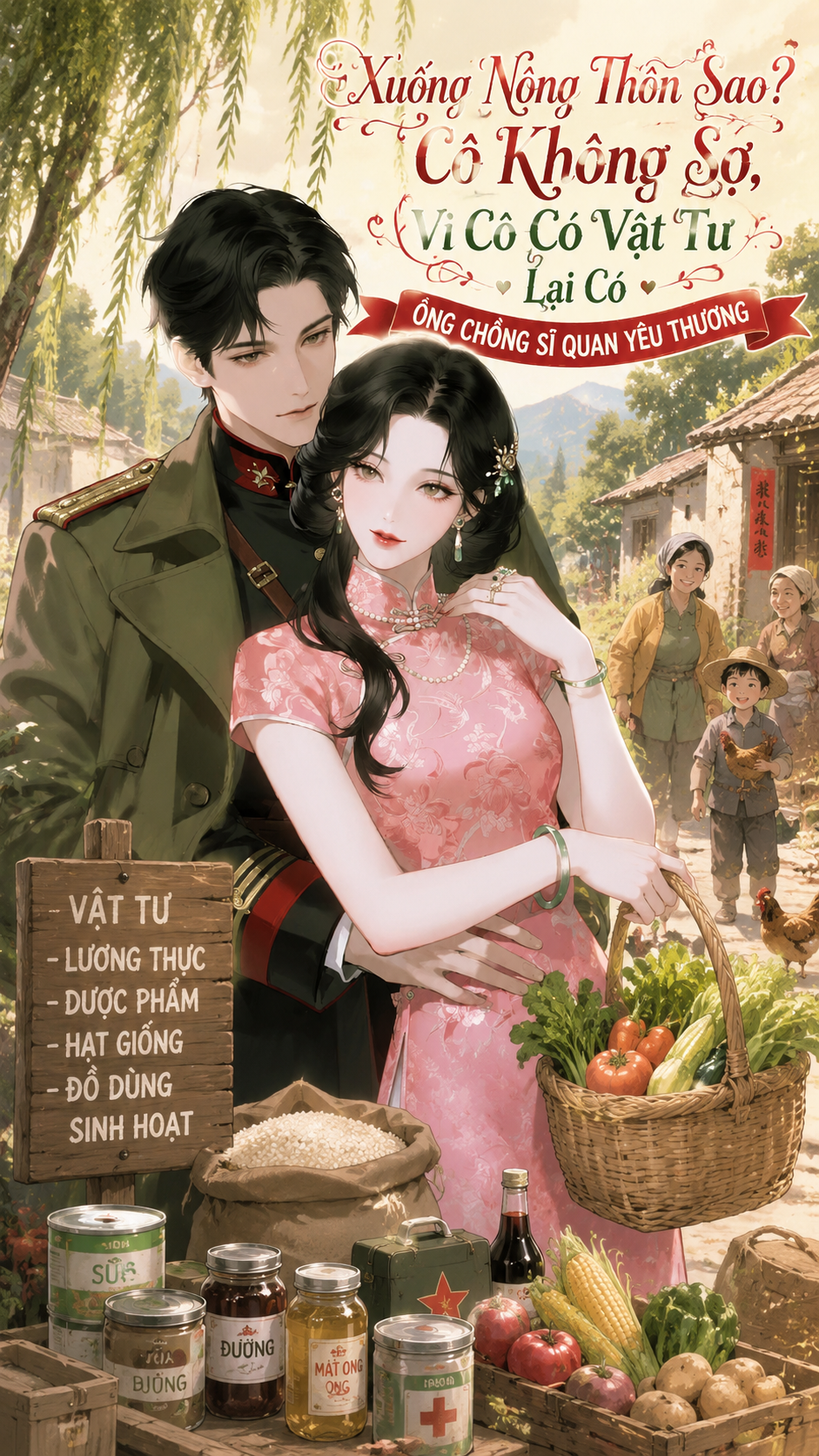 Xuống Nông Thôn Sao? Cô Không Sợ, Vì Cô Có Vật Tư Lại Có Ông Chồng Sĩ Quan Yêu Thương